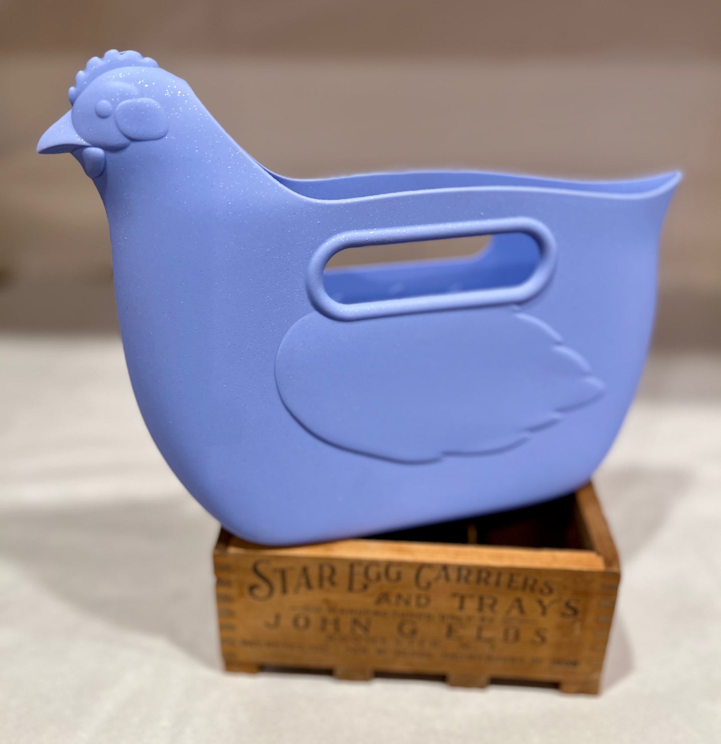 Baby Bantam Bag - Periwinkle Shimmer (with glitter)