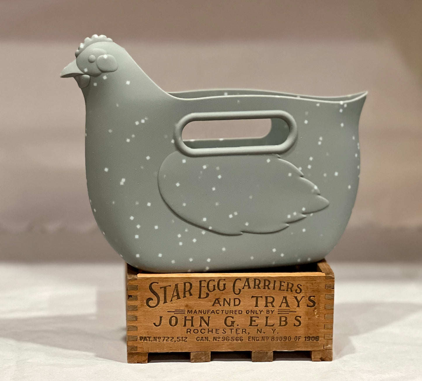 Baby Bantam Bag - Speckled Grey