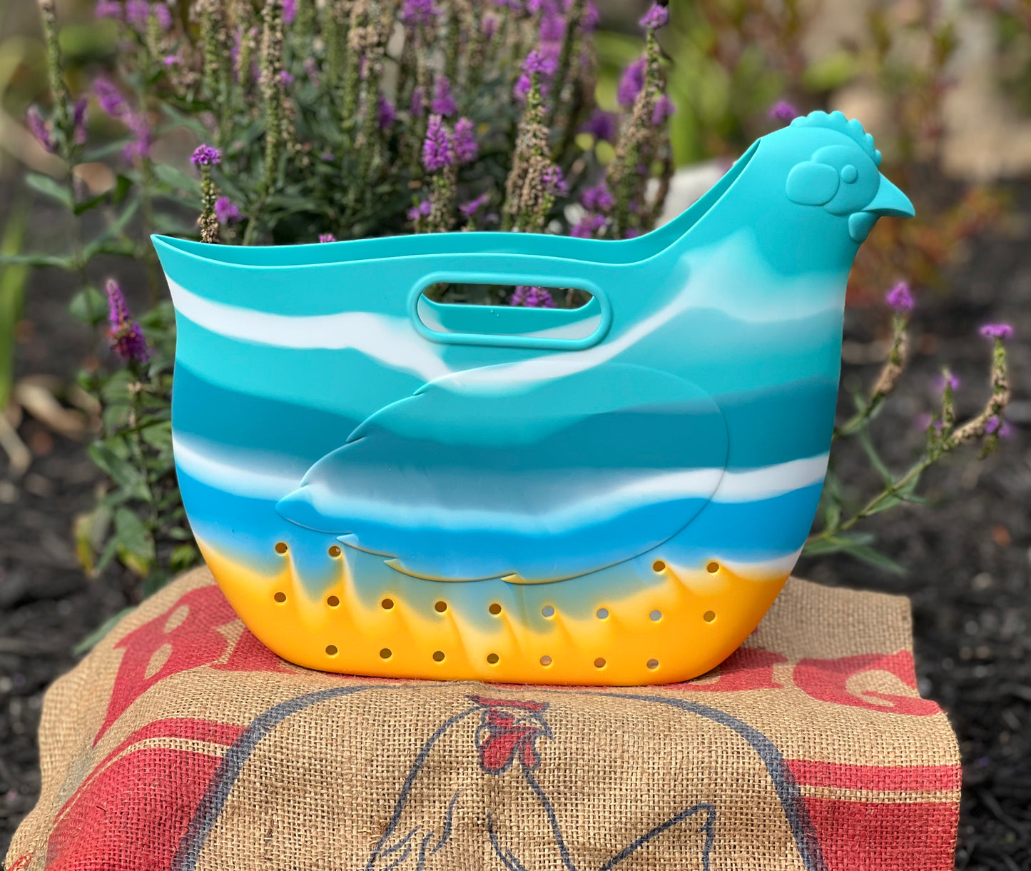 Hefty Hen Egg & Garden Bag, Sunny Daze
